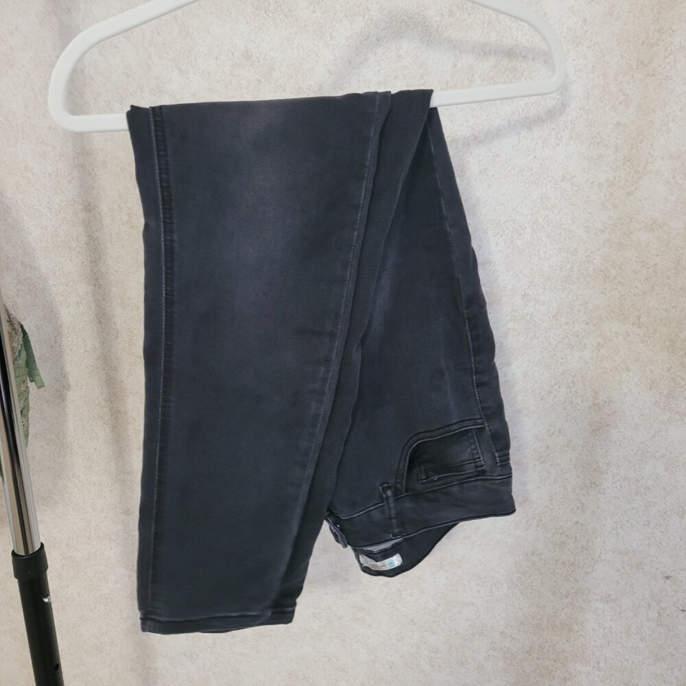 1990s Black Jeans Vintage Skinny Size 11 Love Fire